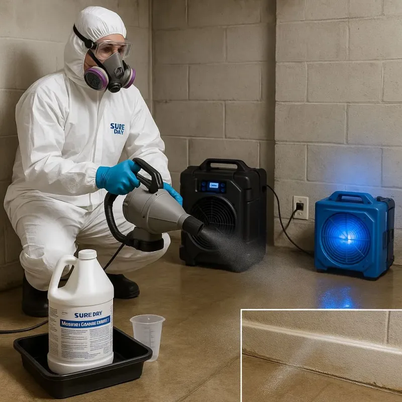 Sanitization and Odor Removal process in Stratford, NJ