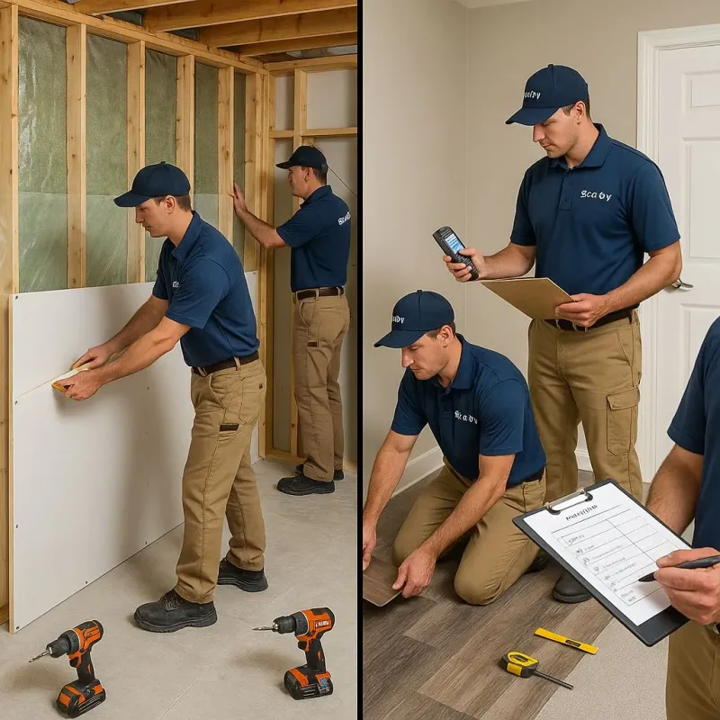 Repairs and Reconstruction process in Stratford, NJ